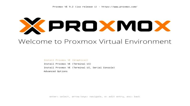 Fichier:Proxmox start install graphic.jpg